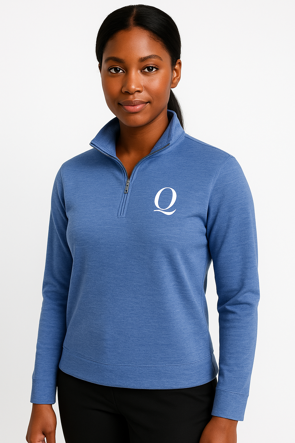 Q (Light) Quarter Zipper Pullover