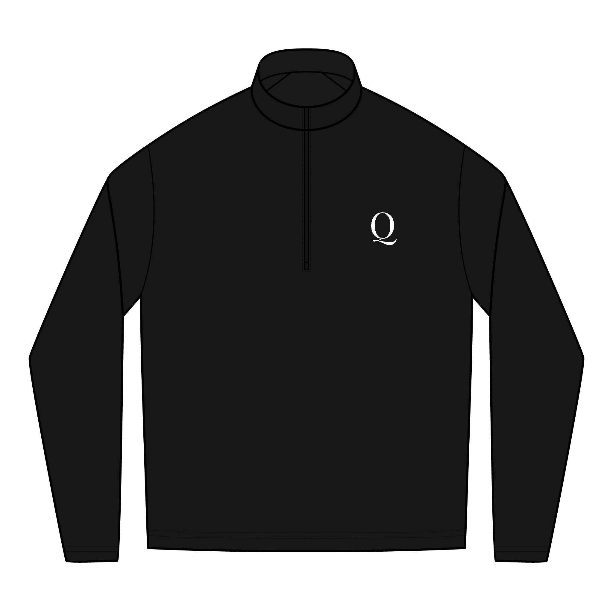 Q (Light) Quarter Zipper Pullover