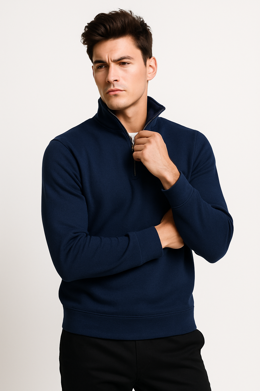 Custom Design Quarter Zipper Pullover